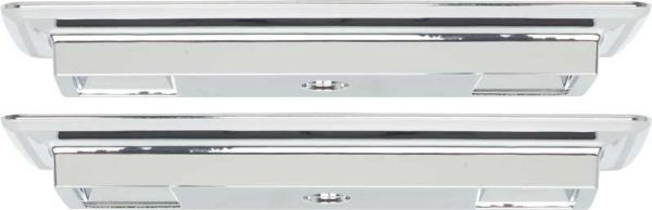 Picture of 1966-70 Mopar B-Body 9-1/2" Chrome Rear Arm Rest Bases 
