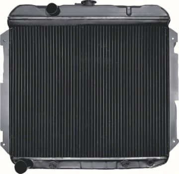 Show details for 1966-69 Mopar B-Body Big Block V8 Exc Hemi With Automatic Trans 3 Row 22" Wide Replacement Radiator  Picture of 1966-69 Mopar B-Body Big Block V8 Exc Hemi With Automatic Trans 3 Row 22" Wide Replacement Radiator