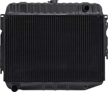 Show details for 1966-69 Mopar B-Body Big Block V8 (Exc Hemi) With Standard Trans 4 Row 26" Wide Replacement Radiator  Picture of 1966-69 Mopar B-Body Big Block V8 (Exc Hemi) With Standard Trans 4 Row 26" Wide Replacement Radiator