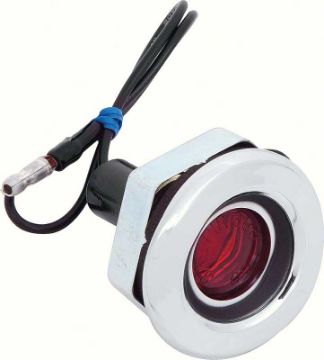 Show details for 1968 Dodge Dart / Charger Replacement Curved Style Rear Side Marker Lamp  Picture of 1968 Dodge Dart / Charger Replacement Curved Style Rear Side Marker Lamp