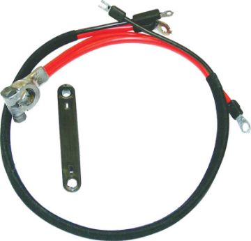 Show details for 1970-74 Mopar A/B/E-Body Positive Battery Cable  Picture of 1970-74 Mopar A/B/E-Body Positive Battery Cable