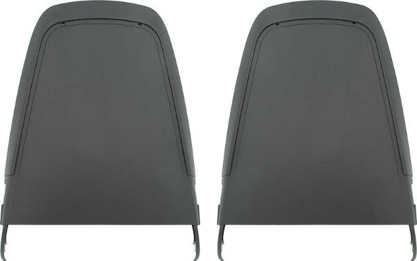 Picture of 1970-71 Mopar A / B / E-Body Black "Early Style" Restorers Choice&Trade; Bucket Seat Back Panels