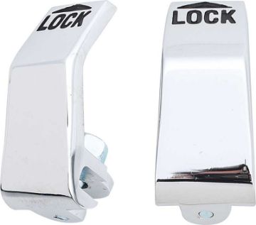 Show details for 1970-74 E-Body Chrome Door Lock Levers  Picture of 1970-74 E-Body Chrome Door Lock Levers