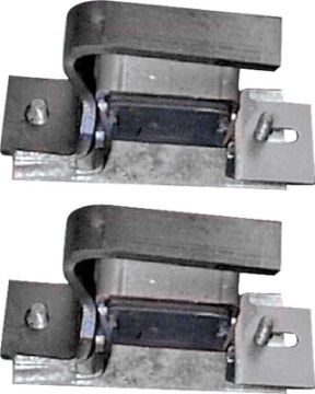 Show details for 1970-74 Barracuda/Challenger Muffler Hangers Pair  Picture of 1970-74 Barracuda/Challenger Muffler Hangers Pair