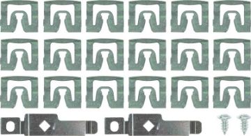 Show details for 1971-1973 Mopar E-Body 20 Piece Rear Window Trim Molding Clip Set  Picture of 1971-1973 Mopar E-Body 20 Piece Rear Window Trim Molding Clip Set