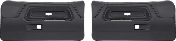 Picture of 1970-74 Challenger Black Front Door Panels