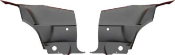 Show details for 1970-74 Challenger Black Rear Panels  Picture of 1970-74 Challenger Black Rear Panels