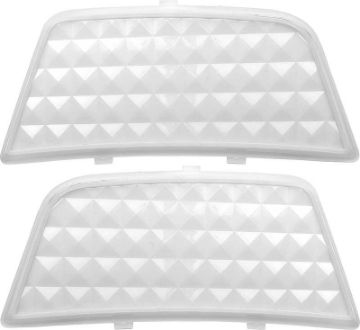 Show details for 1966-67 Charger Dome Lamp Lenses  Picture of 1966-67 Charger Dome Lamp Lenses