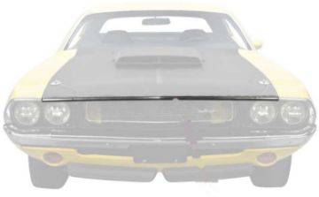 Show details for 1970 Dodge Challenger T/A Hood Lip Trim Molding - 52"  Picture of 1970 Dodge Challenger T/A Hood Lip Trim Molding - 52"