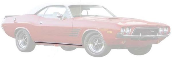 Picture of 1972-1974 Dodge Challenger Rocker Panel Moldings 