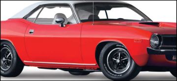 Show details for 1973-1974 Plymouth Barracuda / 'Cuda Rocker Panel Trim Moldings  Picture of 1973-1974 Plymouth Barracuda / 'Cuda Rocker Panel Trim Moldings