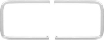 Show details for 1966 Dodge Coronet Outer Tail Lamp Trim Moldings  Picture of 1966 Dodge Coronet Outer Tail Lamp Trim Moldings