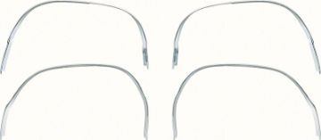 Show details for 1968-1970 Dodge Coronet Wheel Opening Trim Molding Set (Made In usa)  Picture of 1968-1970 Dodge Coronet Wheel Opening Trim Molding Set (Made In usa)