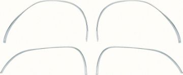 Show details for 1967-1976 Dodge Dart Wheel Opening Trim Molding Set (Made In usa)  Picture of 1967-1976 Dodge Dart Wheel Opening Trim Molding Set (Made In usa)