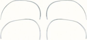 Show details for 1970-1974 Dodge Challenger Wheel Opening Trim Molding Set (Made In usa)  Picture of 1970-1974 Dodge Challenger Wheel Opening Trim Molding Set (Made In usa)