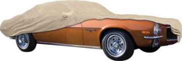 Show details for 1970-73 F-Body Weather Blocker Cover - Tan  Picture of 1970-73 F-Body Weather Blocker Cover - Tan