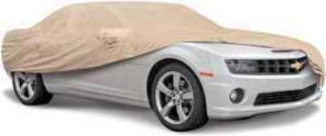 Show details for 2010-15 Camaro Softshield Flannel Cover - Tan  Picture of 2010-15 Camaro Softshield Flannel Cover - Tan