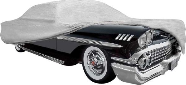 Picture of 1958 Impala / Full Size 4 Door Tan Softshield Flannel Car Cover 