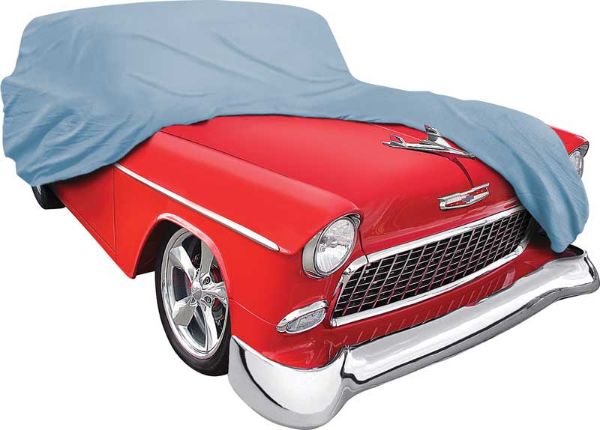 Picture of 1955 Chevrolet 2 & 4 Door WagonsDiamond Blue Car Cover 
