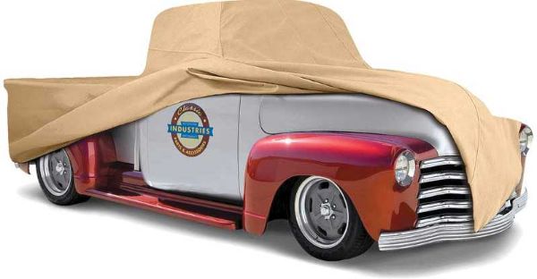 Picture of 1955-59 Chevrolet/GMC Shortbed Truck Weather Blocker Cover - Tan 