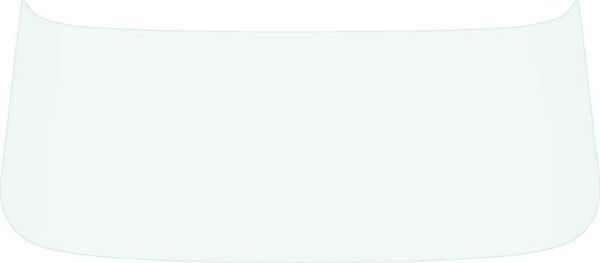 Picture of 1966-67 Chevy II / Nova 2 Door Hardtop Back Glass Clear 