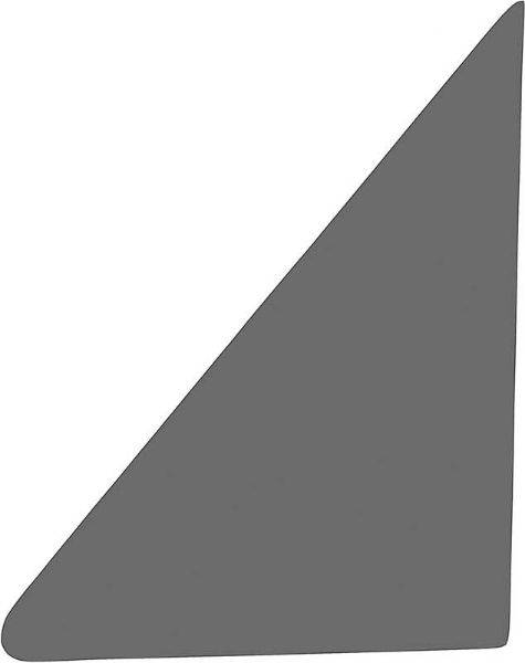 Picture of 1963-67 Chevy II / Nova 2 Door Hardtop/Convertible/Sedan Vent Glass Smoke Gray TintedLH Or RH 