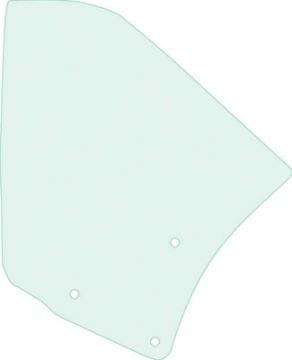 Show details for 1967-69 Camaro / Firebird Convertible Left Hand (Driver Side) Clear Quarter Glass  Picture of 1967-69 Camaro / Firebird Convertible Left Hand (Driver Side) Clear Quarter Glass