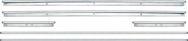 Picture of 1967 Camaro / Firebird Coupe/Convertible 6 Piece Standard Door Panel Molding Set 