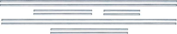 Picture of 1968 Camaro Coupe 10 Piece Standard Door Panel Molding Set 