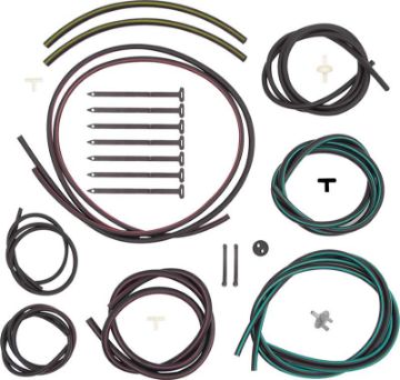 Show details for 1969 Camaro Rally Sport Headlight Hose Set with Color Hoses  Picture of 1969 Camaro Rally Sport Headlight Hose Set with Color Hoses