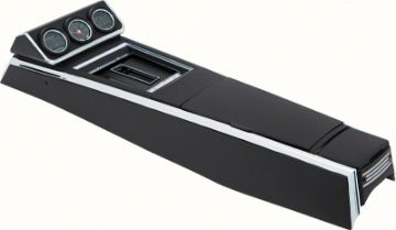 Show details for 1967 Pre-assembled Powerglide Automatic Transmission Console Assembly with Gauges  Picture of 1967 Pre-assembled Powerglide Automatic Transmission Console Assembly with Gauges