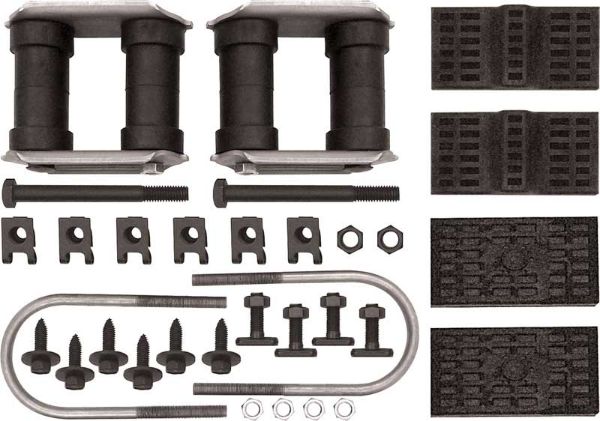 Picture of 1970-81 Camaro/Firebird, 75-79 Nova / X-Body Multi-Leaf Install Set U-Bolts & T-Bolts 