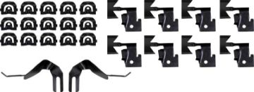 Show details for 1965-67 Impala / Caprice 2 Door Hardtop Windshield Molding Clip Kit  Picture of 1965-67 Impala / Caprice 2 Door Hardtop Windshield Molding Clip Kit