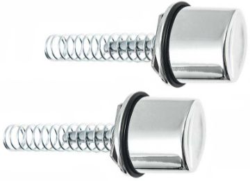 Show details for 1962-65 Chevy II / Nova Outer Door Handle Button Set  Picture of 1962-65 Chevy II / Nova Outer Door Handle Button Set