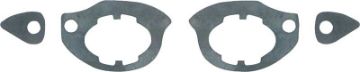 Show details for 1965-79 Outer Door Handle Gasket Set  Picture of 1965-79 Outer Door Handle Gasket Set