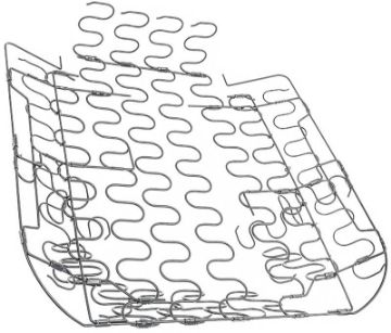 Show details for 1968-72 Fullsize, 1968-71 Nova Bucket Seat Bottom Support Spring With Side Springs  Picture of 1968-72 Fullsize, 1968-71 Nova Bucket Seat Bottom Support Spring With Side Springs