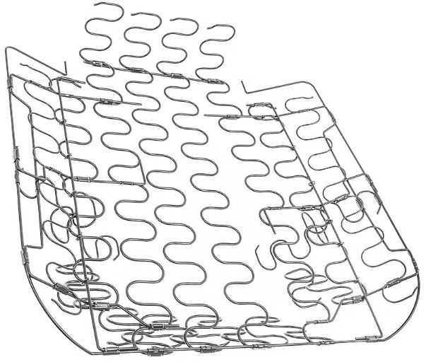 Picture of 1968-72 Fullsize, 1968-71 Nova Bucket Seat Bottom Support Spring With Side Springs 