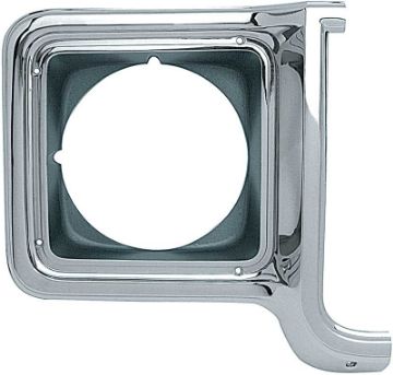 Show details for 1973-78 GM Truck Headlamp Bezel - RH  Picture of 1973-78 GM Truck Headlamp Bezel - RH