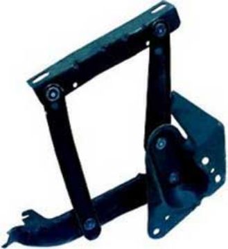 Show details for 1967-72 GM Truck Hood Hinge - LH  Picture of 1967-72 GM Truck Hood Hinge - LH