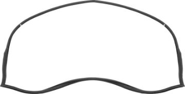 Show details for 1956-57 Chevrolet 2/4 Door Sedan Back Window Glass Seal  Picture of 1956-57 Chevrolet 2/4 Door Sedan Back Window Glass Seal