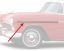 Show details for 1955 Bel Air Fender Molding - LH  Picture of 1955 Bel Air Fender Molding - LH