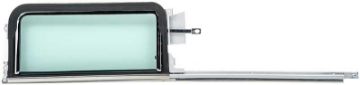 Show details for 1955-57 Sedan/Wagon Vent Window Frame Assembly-Green Tinted - RH  Picture of 1955-57 Sedan/Wagon Vent Window Frame Assembly-Green Tinted - RH