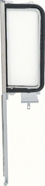 Picture of 1955-57 Convertible Vent Window Frame Assembly-Smoked Grey - LH 