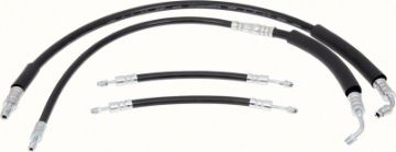 Show details for 1955-57 Chevrolet Power Steering Hose Set V8  Picture of 1955-57 Chevrolet Power Steering Hose Set V8