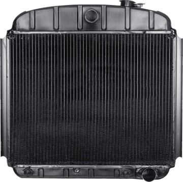 Show details for 1955-56 Chevrolet 6 Cylinder Radiator - Automatic Transmission  Picture of 1955-56 Chevrolet 6 Cylinder Radiator - Automatic Transmission