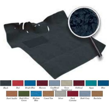 Show details for 1960-66 Chevy/GMC Pickup 2 Wheel Drive / High Hump / 4 Speed BlackMolded Loop Carpet Set  Picture of 1960-66 Chevy/GMC Pickup 2 Wheel Drive / High Hump / 4 Speed BlackMolded Loop Carpet Set