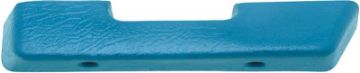Show details for 1972 Truck Arm Rest Pad (Blue) RH  Picture of 1972 Truck Arm Rest Pad (Blue) RH