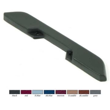 Show details for 77-80 Truck Arm Rest Pad (Gray)  Picture of 77-80 Truck Arm Rest Pad (Gray)
