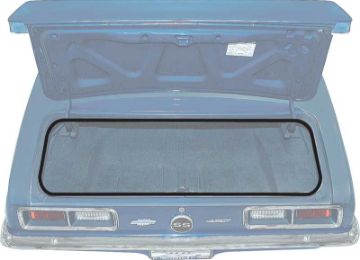 Show details for 1958-81 Original Style Latex Trunk Weatherstrip  Picture of 1958-81 Original Style Latex Trunk Weatherstrip