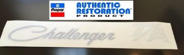 Show details for 1970 Dodge Challenger T/A Spoiler Decal Picture of 1970 Dodge Challenger T/A Spoiler Decal